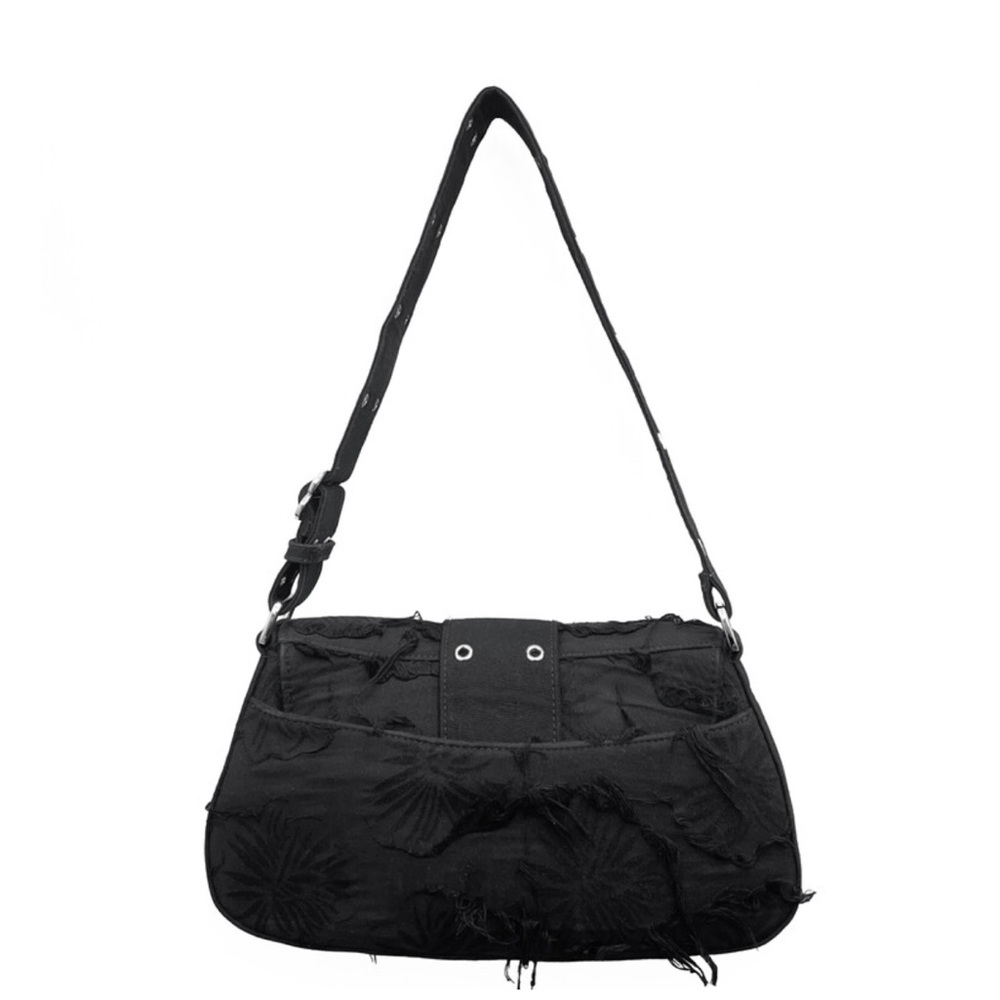 Emotional World Patchwork Punk Bag Chinese Design… - image 3